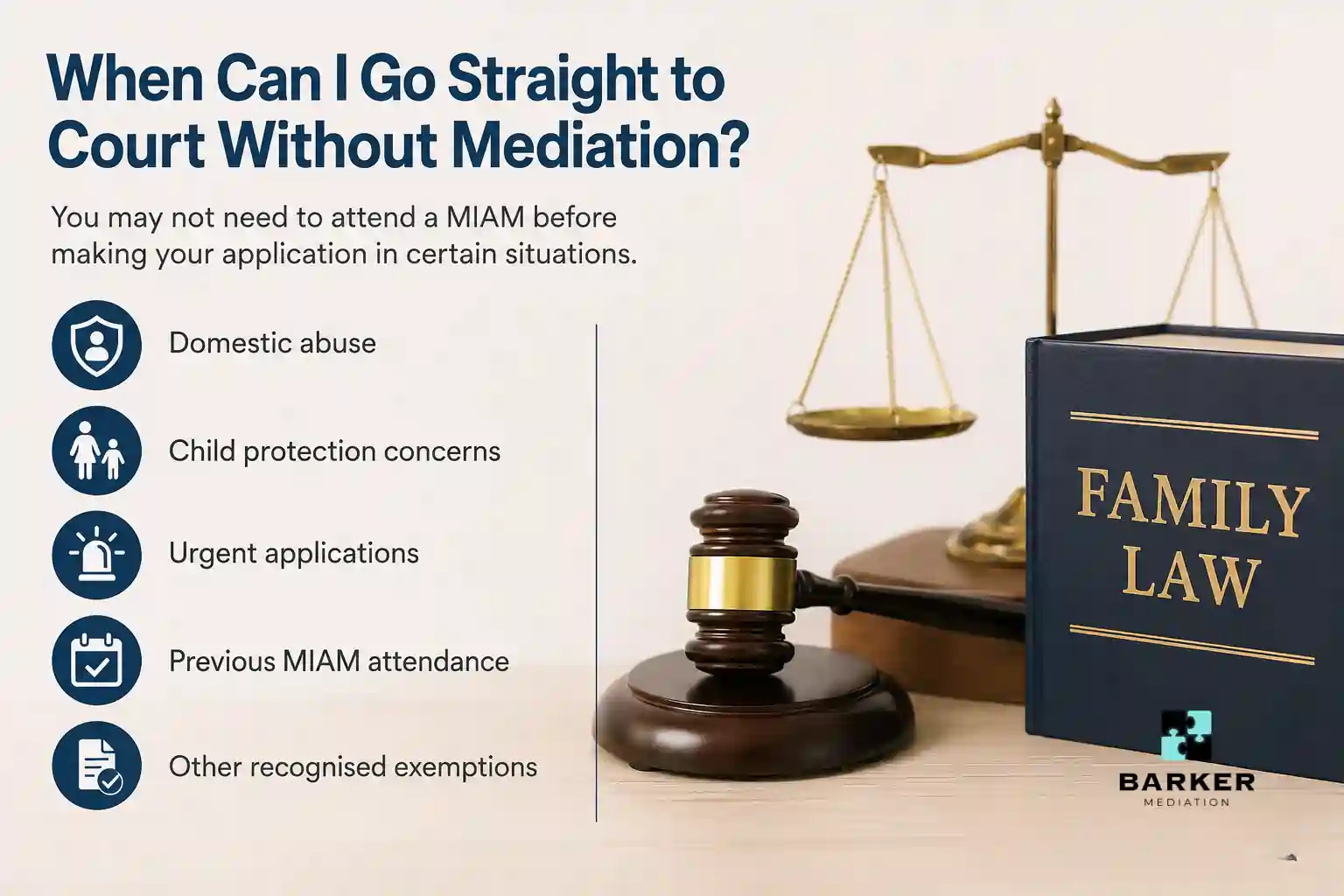 When Can I Go Straight to Court Without Mediation High Wycombe?